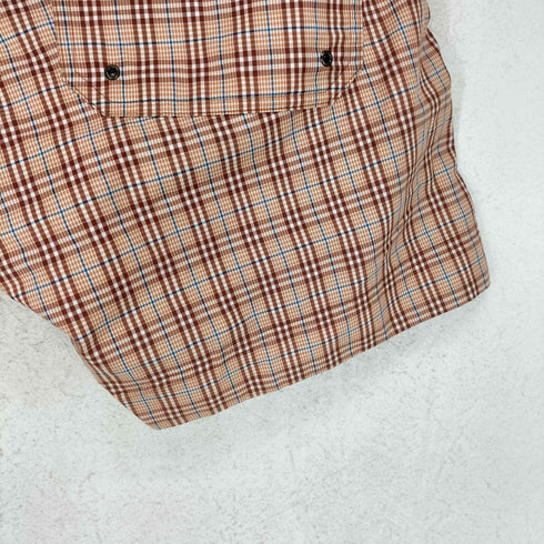 バーバリーブラックレーベル BURBERRY BLACK LABEL チェック柄 ハーフパンツ メンズ JPN:M